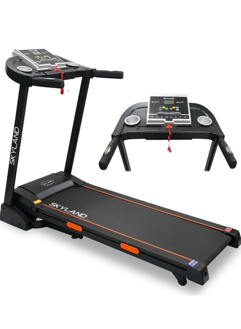 Foldable Electric Treadmill for Home Use with Bluetooth Speaker, LCD Display, 12 Preset Programs, Fitshow APP image 7
