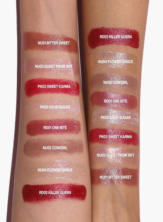 Focallure Glisten Opal Hydrating Lip Balm - Shimmer Finish, Hydrating Lip Balm, Creamy Texture, Nourishing Ingredients, easy to apply, 3.5gm (One Bite) - Image 5