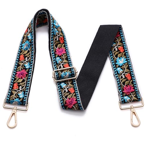 S-Jacorry Purse Strap Replacement Crossbody Wide Shoulder Strap Adjustable Canvas Straps Handbag Strap Replacement Belts - Image 2