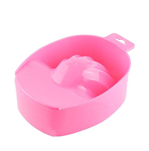 Nail Art Tips Deadskin Soak Bowl Cleaning Software Care Bowl Manicure Hand Cutin Bubble Hand Bowl Manicure Tools Pink