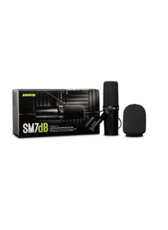 Shure Vocal Microphone With Built-In Preamp SM7dB Black  - Image 2