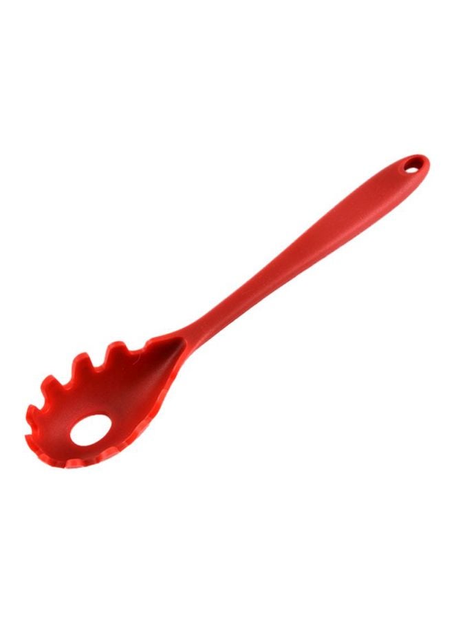 10-Piece Silicone Cooking Utensil Red 4x20.5cm - Image 2
