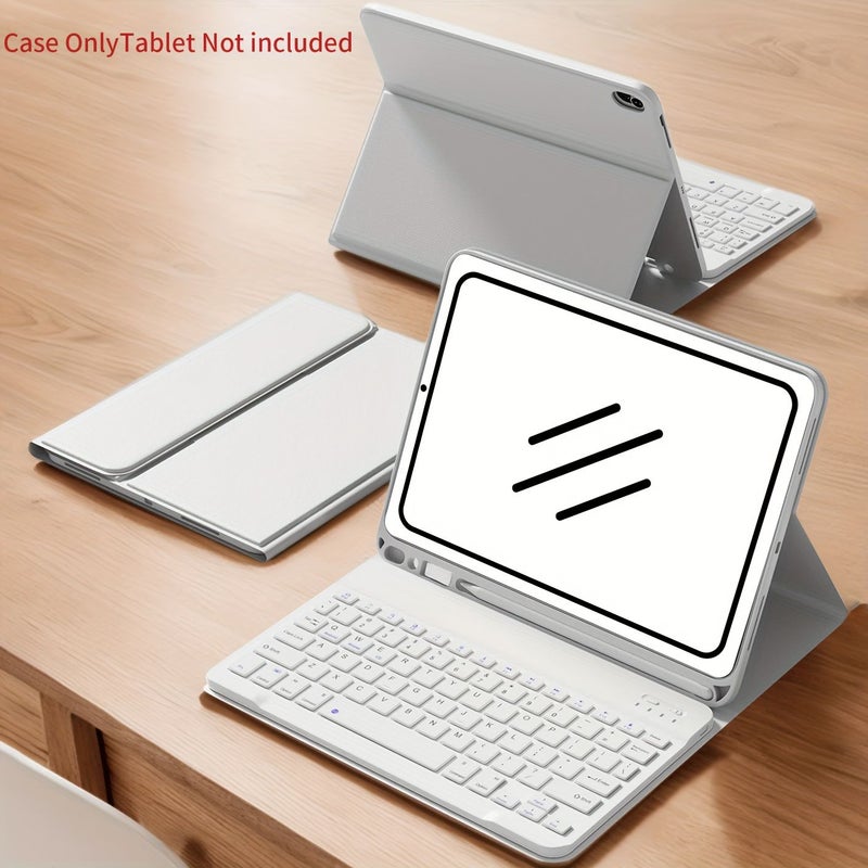 Keyboard Case Imitation Compatible With iPad Air3 iPad Pro 10.5 Light Grey - Image 1