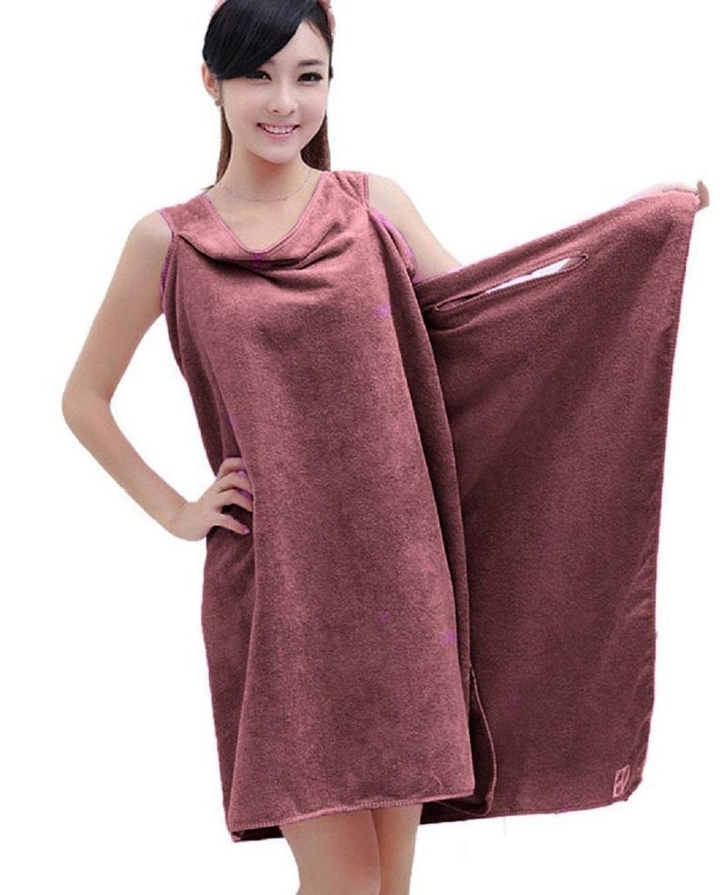 myzon Women's Microfiber Magic Bath Soft Wearable Towels (Multicolour, Free Size) - Image 2