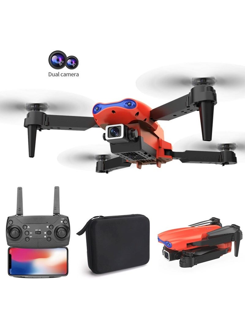 E99 Foldable Drone with 8K HD Dual Camera, Obstacle Avoidance, Altitude Hold, and Compact Design.(Multicolour) - Image 3