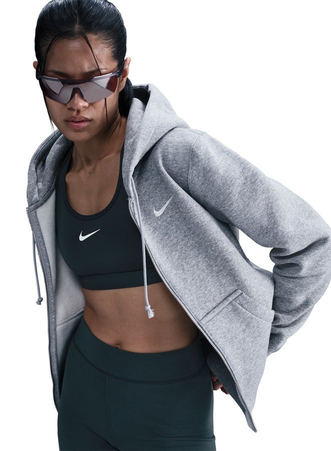 Nike Women’S Nike Sportswear Phoenix Fleece Standard Full-Zip Hoodie - Image 3