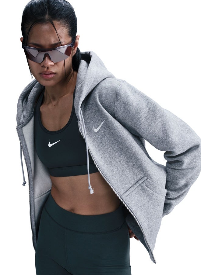 Nike Women’S Nike Sportswear Phoenix Fleece Standard Full-Zip Hoodie - Image 4