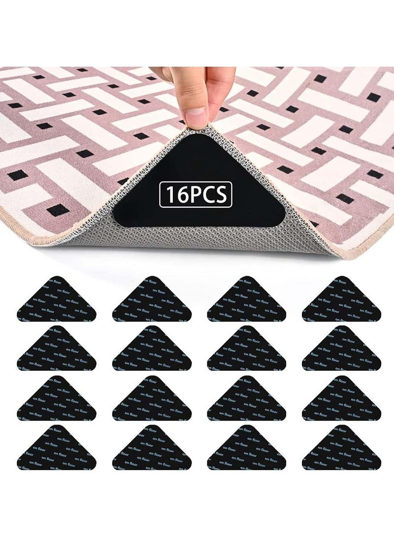 16 Pcs Reusable and Washable Black Grippers  - Image 1