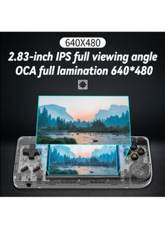ANBERNIC  ANBERNIC RG28XX Handheld Game Console 2.83 inch 640*480 IPS Screen Linux System 3100mAh Video Retro Player Support HDMI Output TV 2.4G Wireless/Wired Controller Supports Music Video Player (Black)  - Image 4