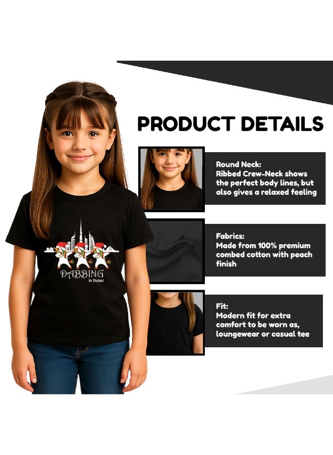 Christmas Themed T-Shirts For Girl Kids-Adorable T-Shirts For Sister's - Image 4