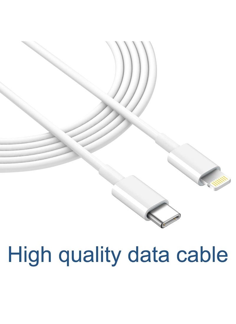 Gravity 2-Pack USB-C to Lightning Cable – Fast Charging Cord for iPhone 14/13/12/11/Pro/Max/X/XS/XR/SE | Durable Braided Cable for Apple Devices | Supports PD 20W Charging & High-Speed Data Transfer | 1M Length  - Image 2