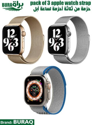 Apple Watch Band Strap For Apple Watch Ultra 2/Ultra 49mm, Series 10 46mm, 9/8/7 45mm, SE2/SE/6/5/4 44mm, 3/2/1 42mm - pzsku/Z86A6B3F3DC762EBE6D10Z/45/_/1733885568/d04fd3f5-c0d5-49e3-b552-d6f9d1de5bb2