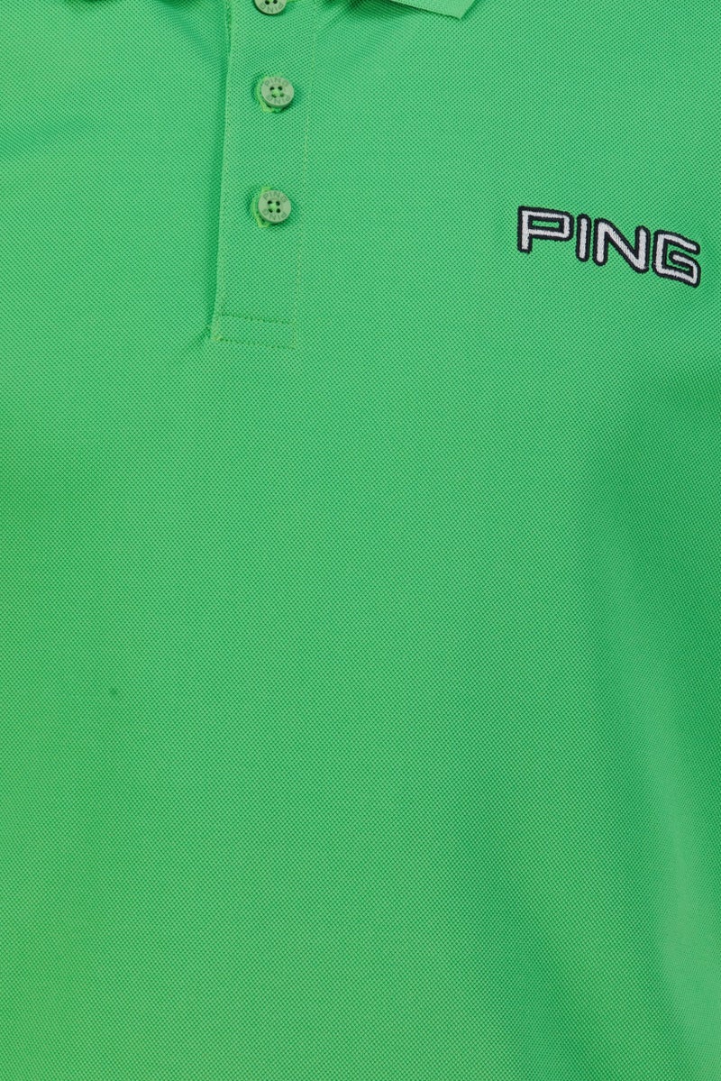 Ping Men Sportswear Fit Short Sleeve Outdoor Polo Shirt, Green - Image 5