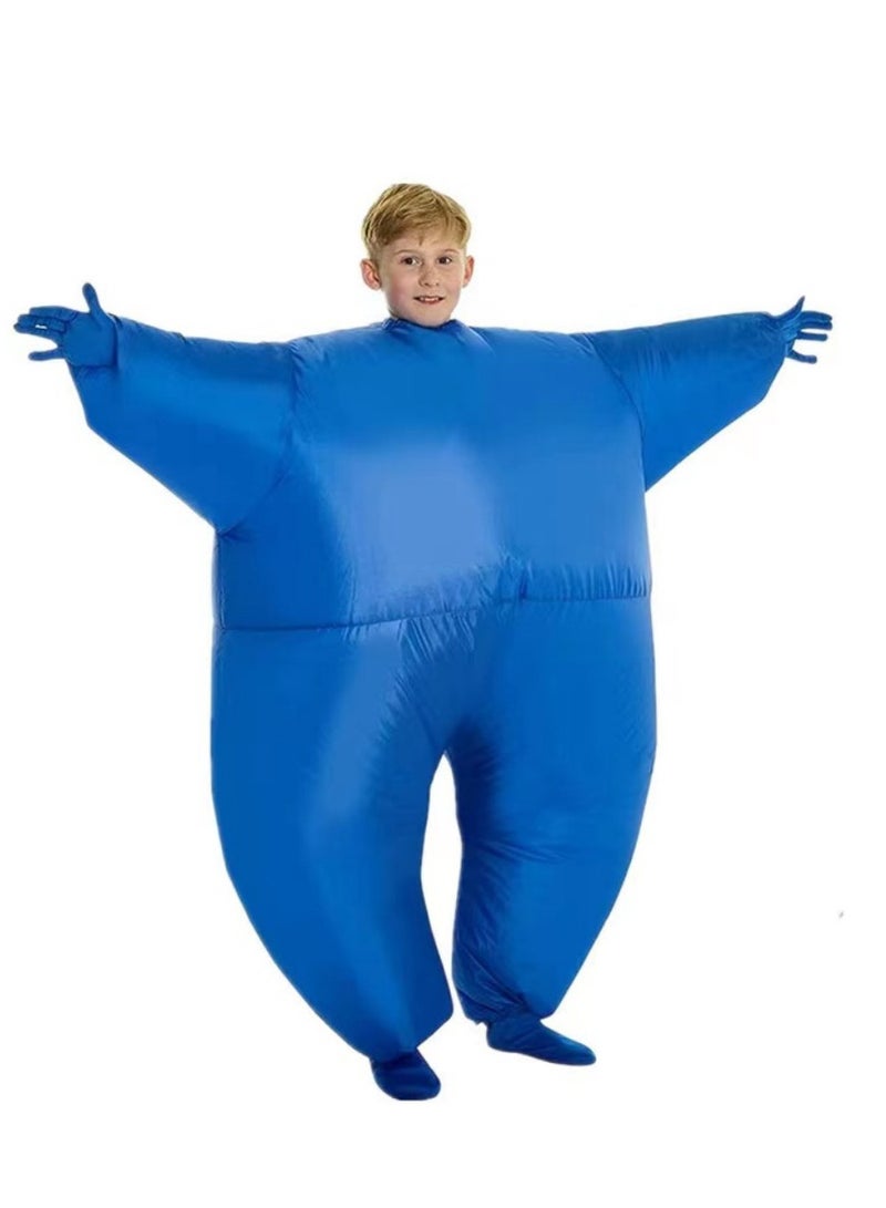 Rubies Blue Full Body Suit Inflatable Costume for Adults, Unisex One Size - Image 2