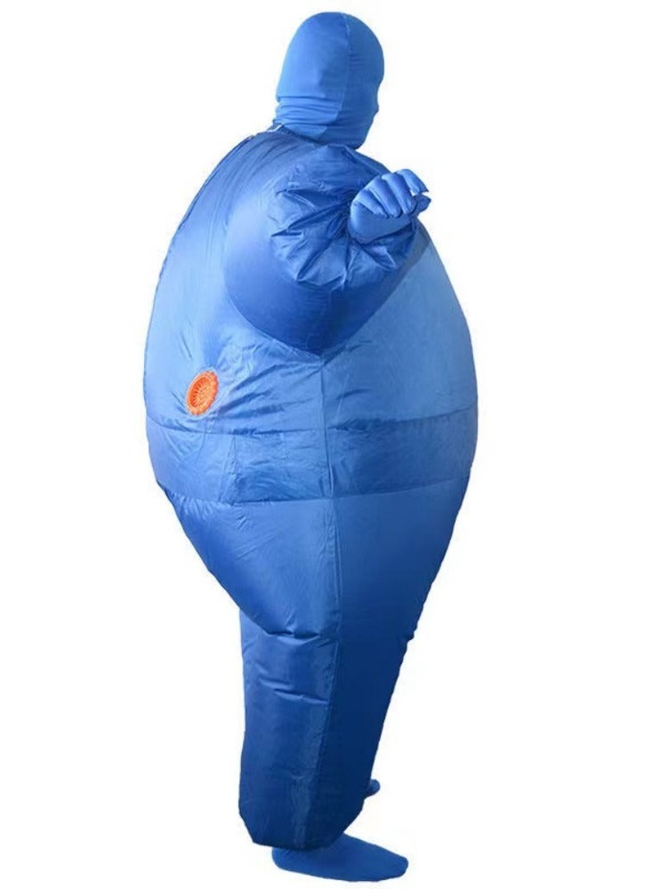 Rubies Blue Full Body Suit Inflatable Costume for Adults, Unisex One Size - Image 4