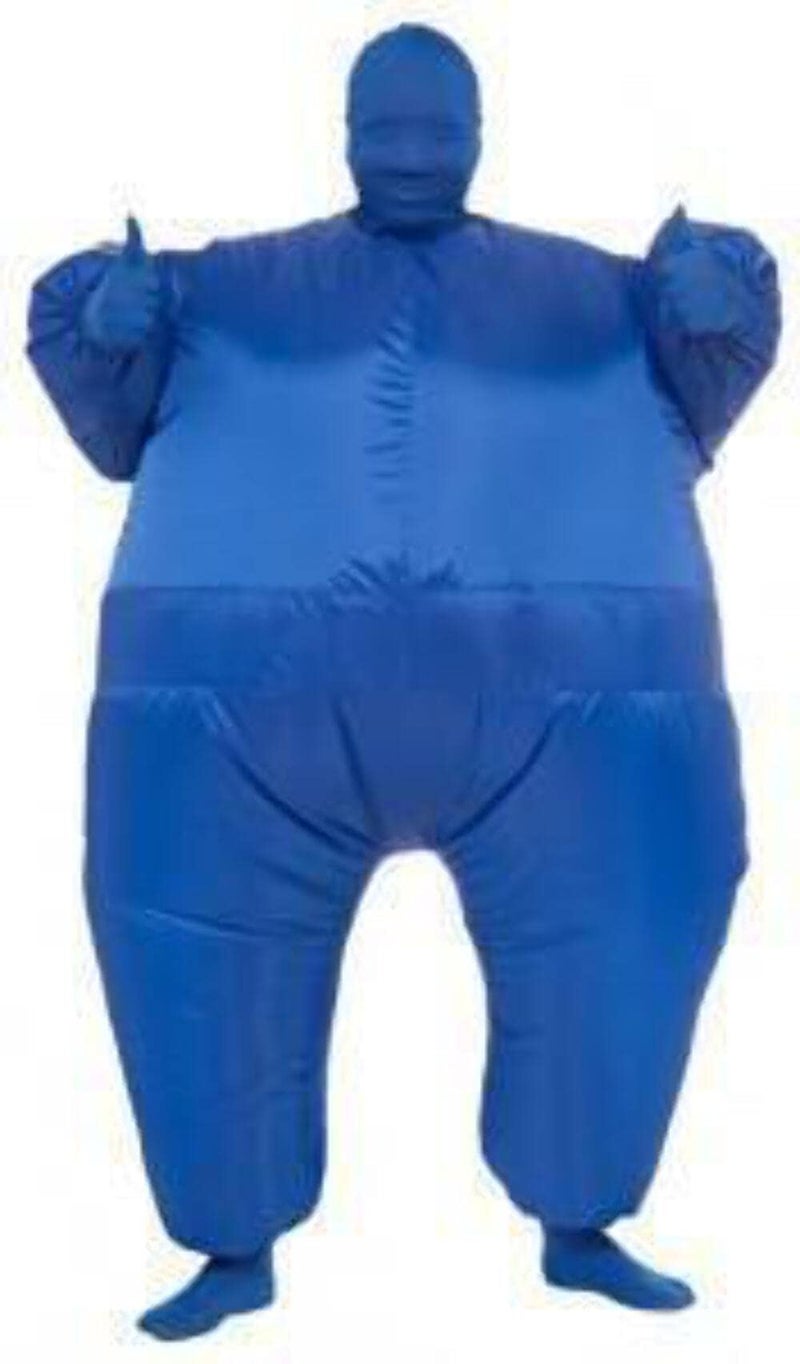 Rubies Blue Full Body Suit Inflatable Costume for Adults, Unisex One Size - Image 1
