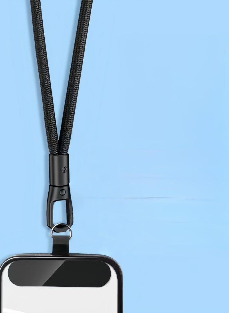 بلو هول حبل الهاتف متعدد الوظائف ، حبل الهاتف المحمول عبر الجسم العالمي ، حزام الكتف والرقبة متوافق مع معظم الهواتف الذكية - Image 4