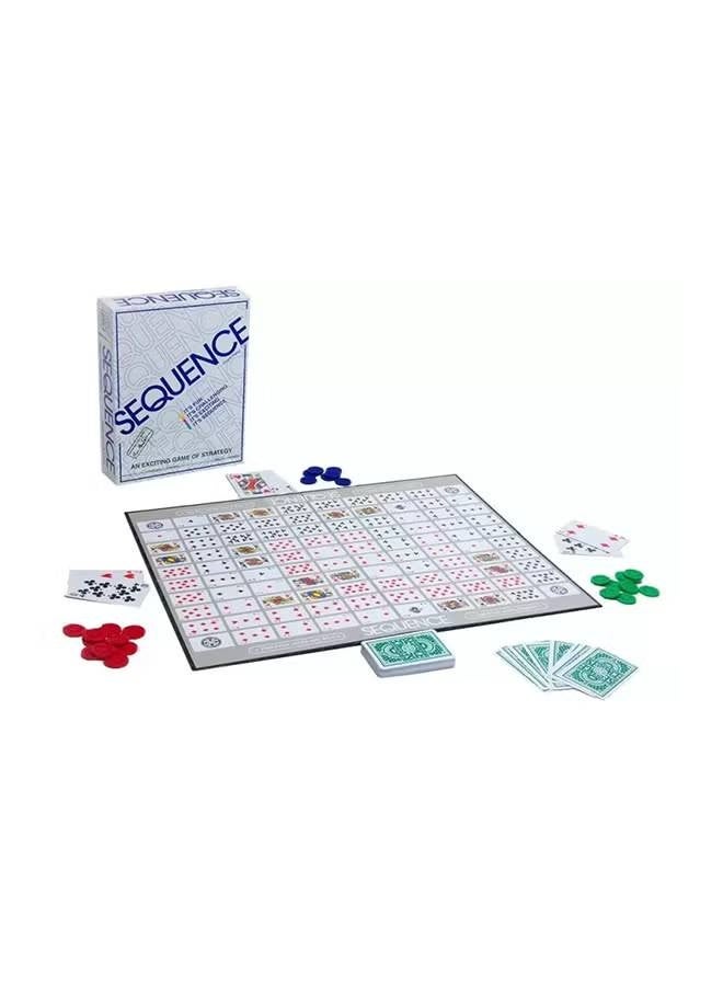 Sequence Strategy Board Game - Classic Card-Placement Game for Family Fun - Image 4