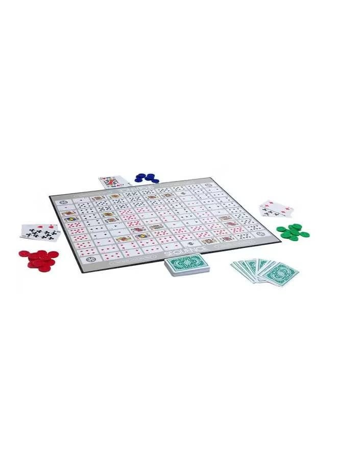 Sequence Strategy Board Game - Classic Card-Placement Game for Family Fun - Image 3