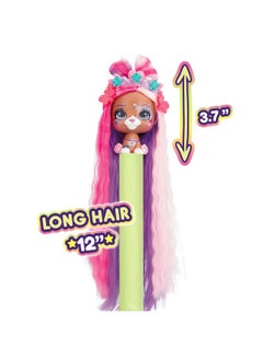 iMC Toys VIP Pets - Spring Vibes Series - Includes 1 VIP Pets Doll, 9 Surprises, 6 Accessories for Hair Styling | Girls & Kids Age 3+  - Image 3