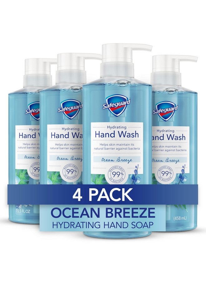 Safeguard Hand Wash Ocean Breeze 15.5 Oz (Pack Of 4) - Image 1