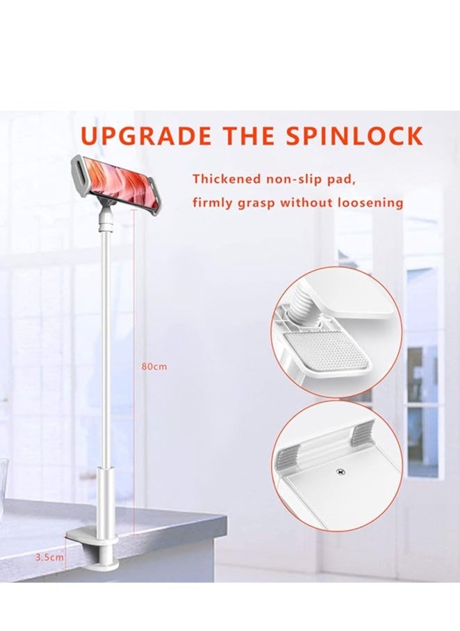 Generic - Phone Mount, for Bed, Tablet Stand and Mobile Stand Phone Stand Phone Stand for Desktop, Tablet Stand Phone Stand Long Arm Phone Stand for iPhone 13 Pro, 12 Pro Max Mini, 11 Pro Inches - Image 1