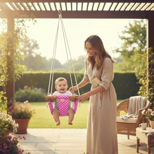 VParents Swing for Kids Indoor Outdoor|jhula for Kids|Baby Garden Swing - Image 4