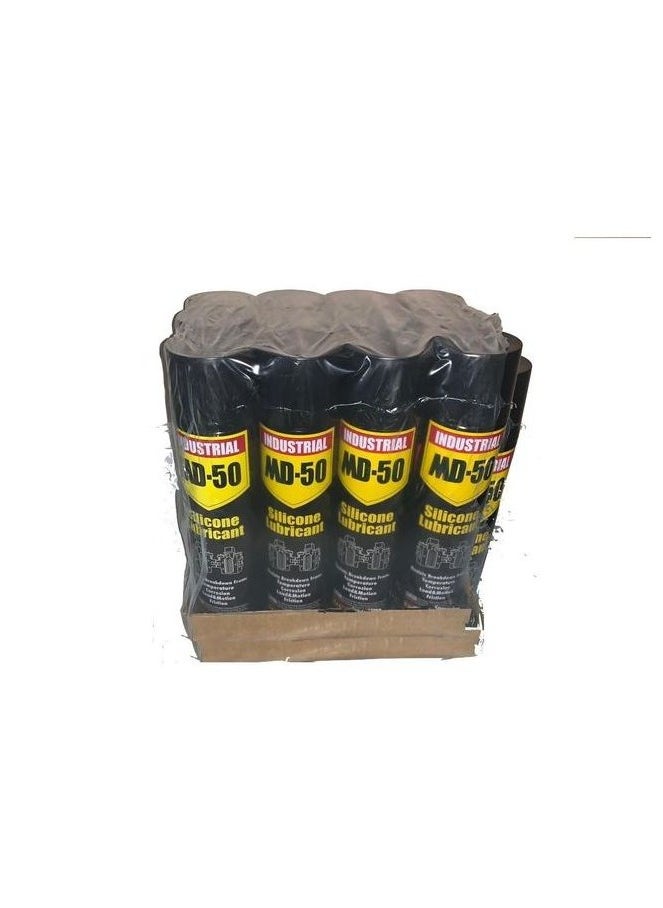MD-50 - Silicone Lubricant MD-50 Spray Oil Silicon For tredmill - 12 PC * 400 ml - Image 1