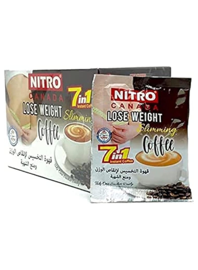 NITRO CANADA COFFEE SLIMMING  7 In 1 (12 Sachets)