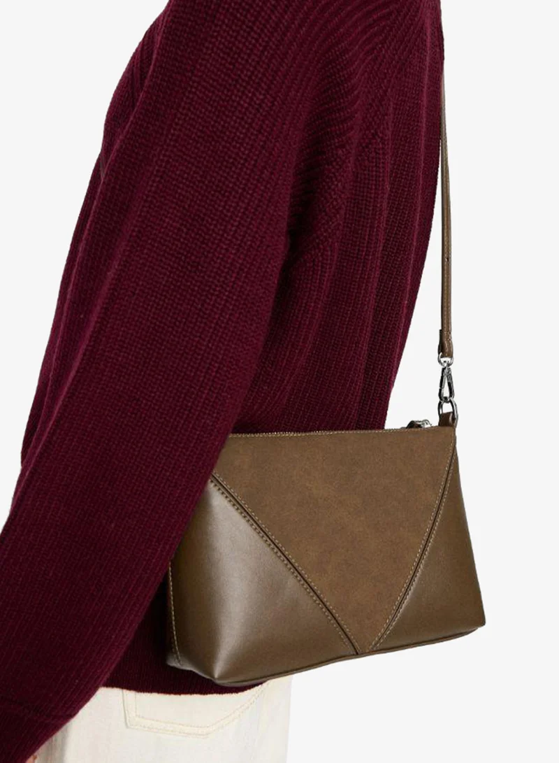 PARFOIS Crossbody bag contrast of textures