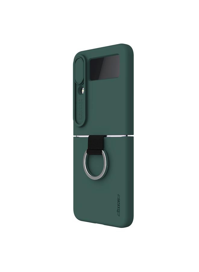 Nillkin Case For Samsung Galaxy Z Flip4 5G CamShield Liquid Silicone + PC Full Coverage Case - Image 3