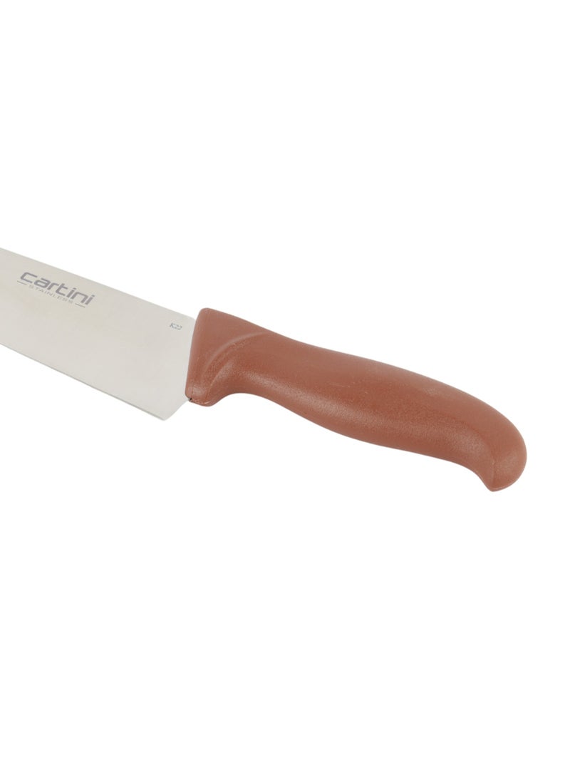 HOMEVEO Classic Chef Knife - Brown 8 Inch from Home View - Image 2
