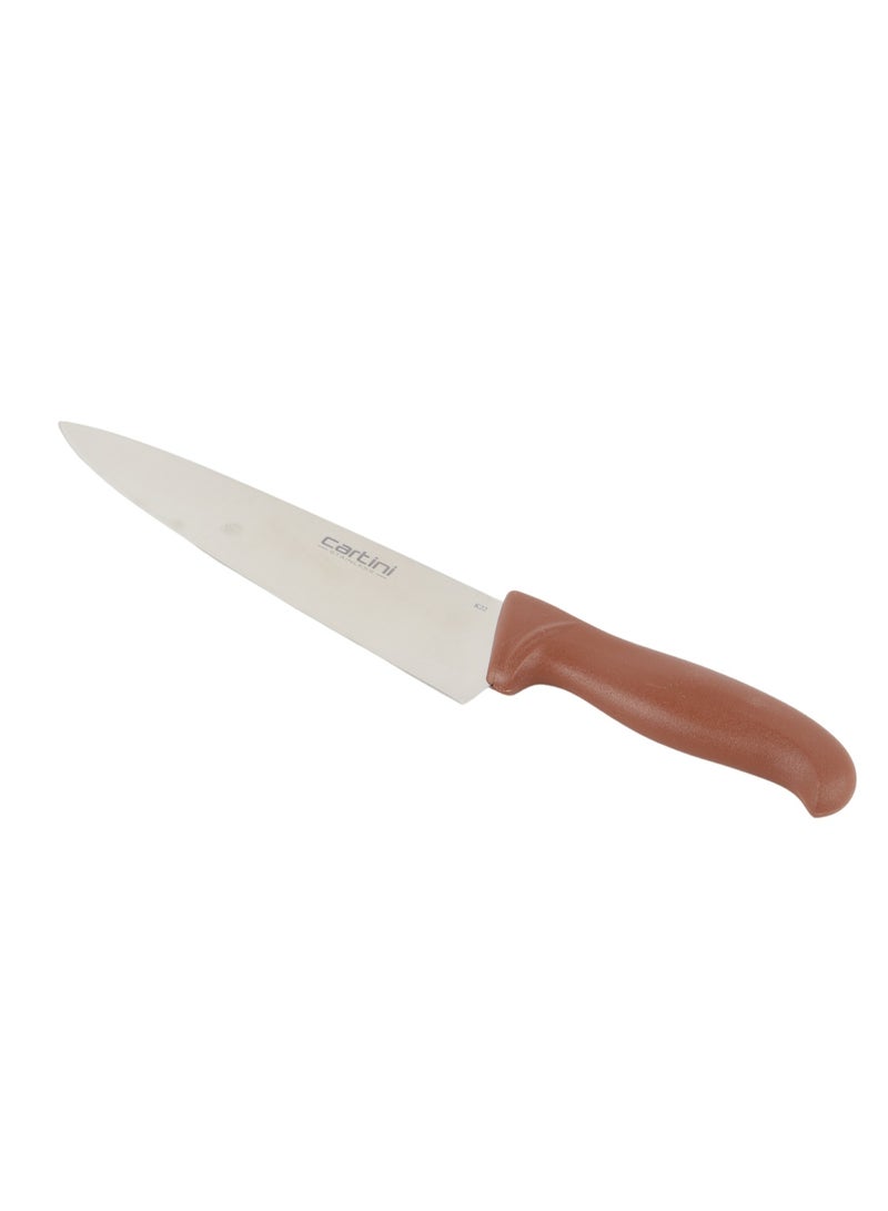 HOMEVEO Classic Chef Knife - Brown 8 Inch from Home View - Image 3