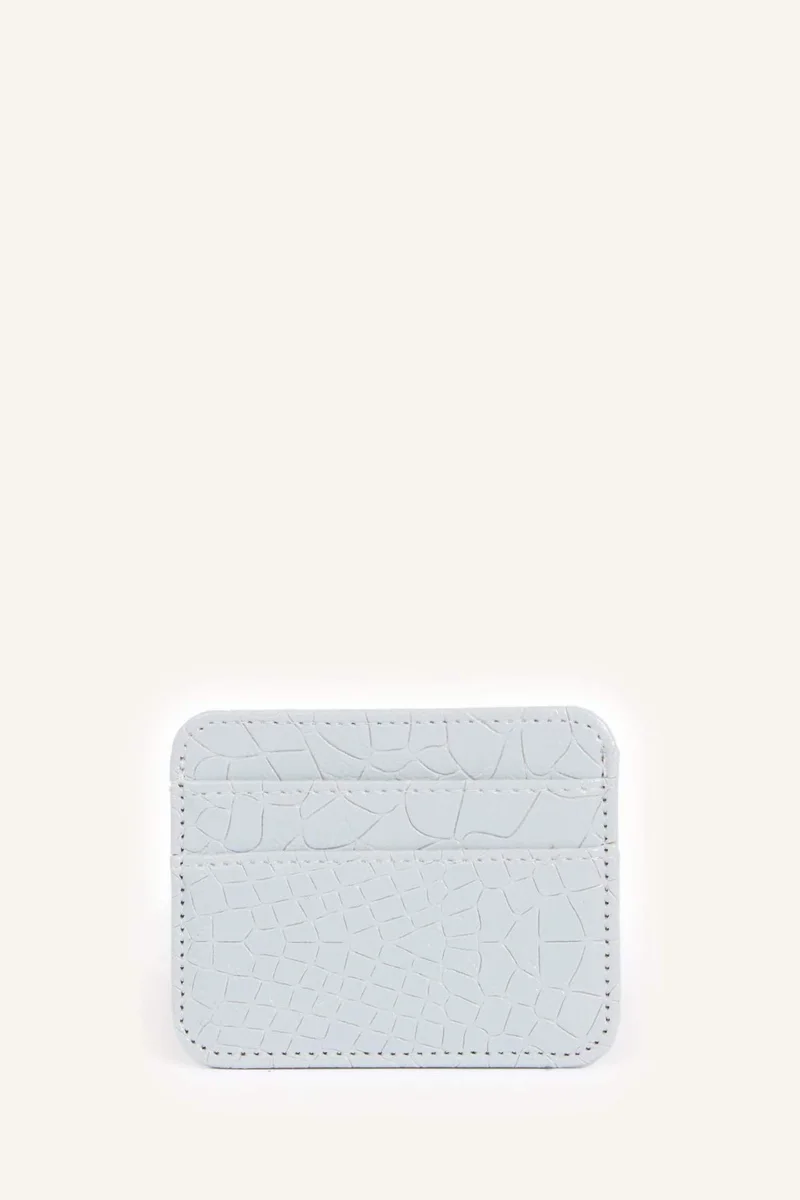 ديفاكتو Woman Faux Leather Business Card Wallet