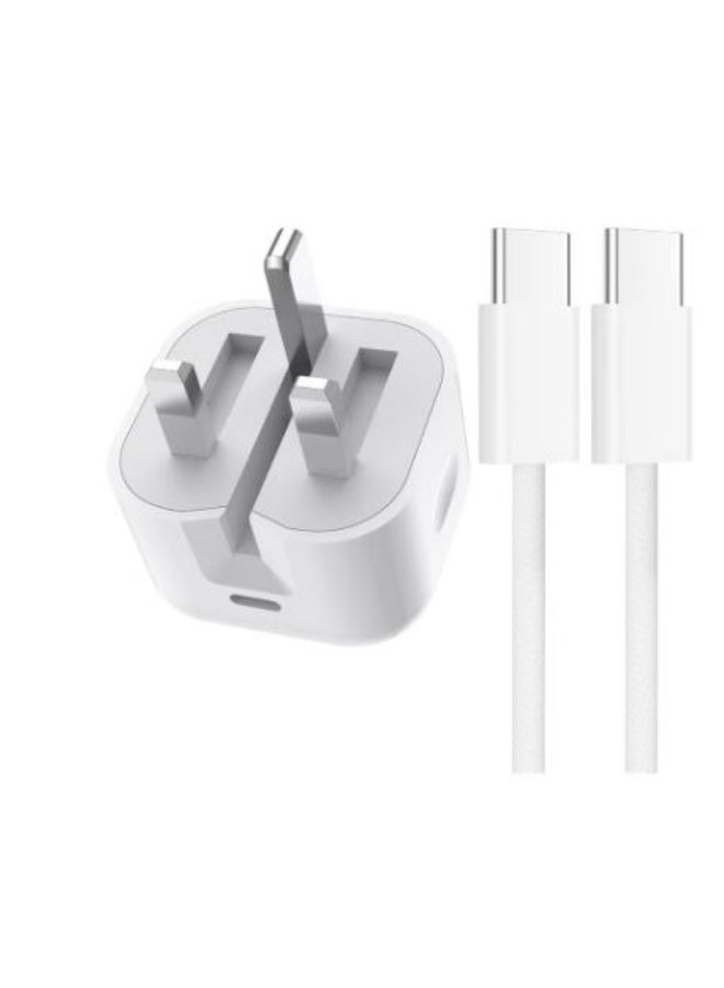 shahin ayfun 17 bru maks 16/15 bru maks biquat 35 wat mae manfadh USB-C wasalak shahn sarie bitul 1 mitr min alnawe C 'iilaa C, mutawafiq mae ayfun 17/16/15 bru maksi/15 bru/15 bilis/15 - Image 1