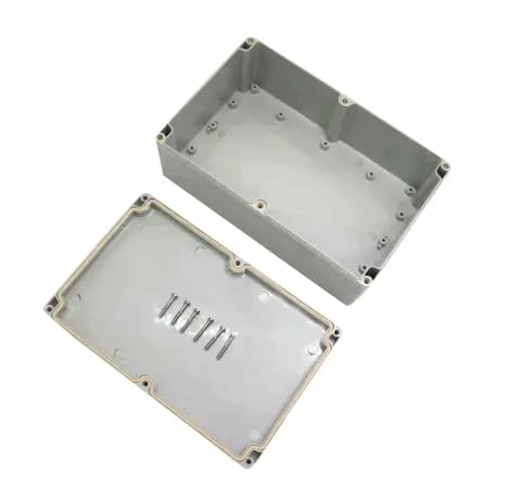 TESSERACT IP65 Waterproof ABS Junction Box Enclosure for Electronic Panels I Insulating Durable Power Junction Box Quantity 1 Enclosure Box with screws Dimension 115mm x65mm x 55mm Color Grey