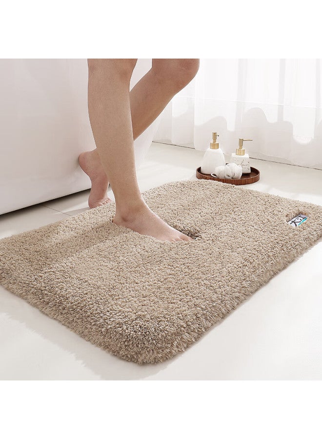 Dajiang Antibacterial Bathroom Mat, Bathroom Floor Mat, Absorbent Bathroom Mat, Non-slip Hotel Floor Towel, 60x90cm - Image 1