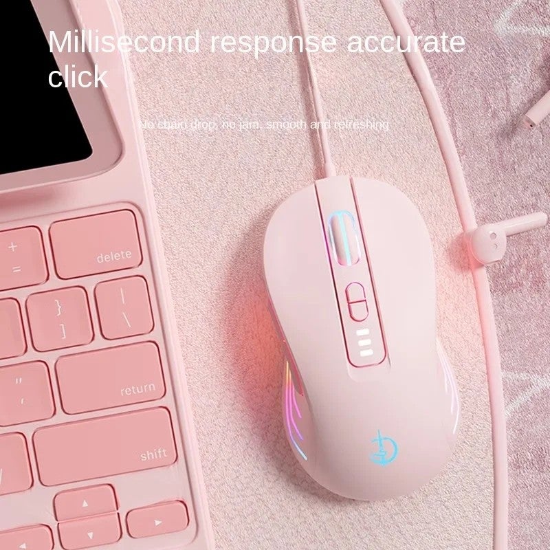 Y&D Superlight Ergonomic RGB Gaming Mouse - Multifunctional, Worldwide Delivery & Logo Options - Image 2