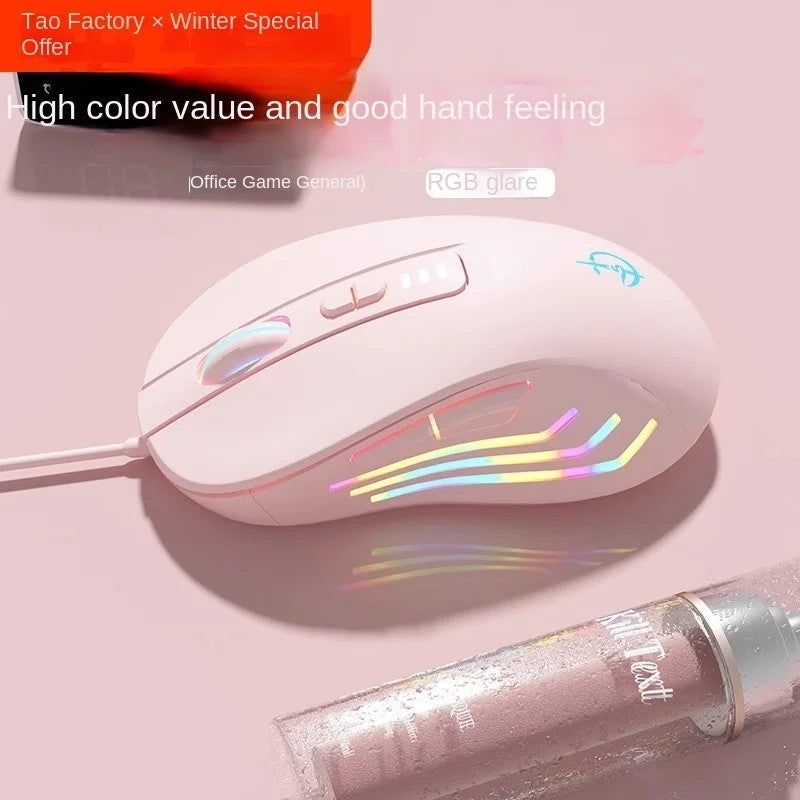 Y&D Superlight Ergonomic RGB Gaming Mouse - Multifunctional, Worldwide Delivery & Logo Options - Image 4