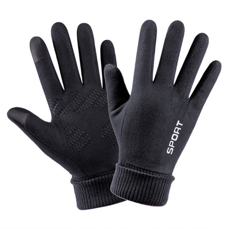 Sports Gloves With Air Cushion Anti Slip Wear Resistant Protection For Fitness Cycling And Outdoor Activities - Image 2