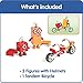 hand2mind Numberblocks One and Two Bike Adventure Cartoon Action Figure Set Toy Figures Toy Vehicle Playsets Small Figurines for Kids Number Toys Math Toys for Kids 35 Birthday Gifts for Kids - Image 3