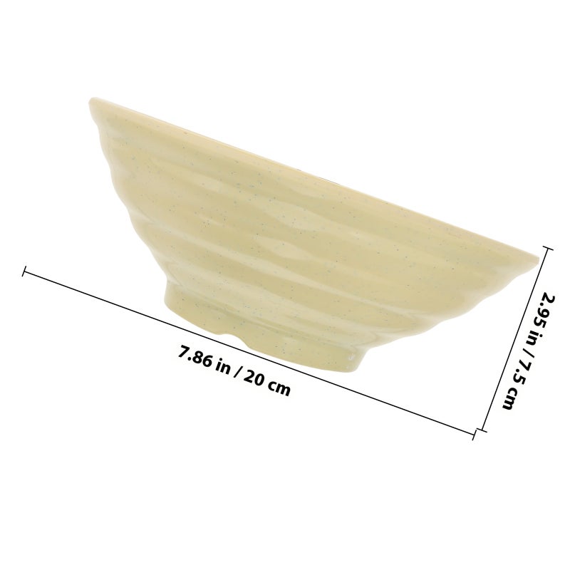 1pc Restaurant Ramen Bowl Ramen Container Soup Bowl for Restaurant Font Style - Image 2