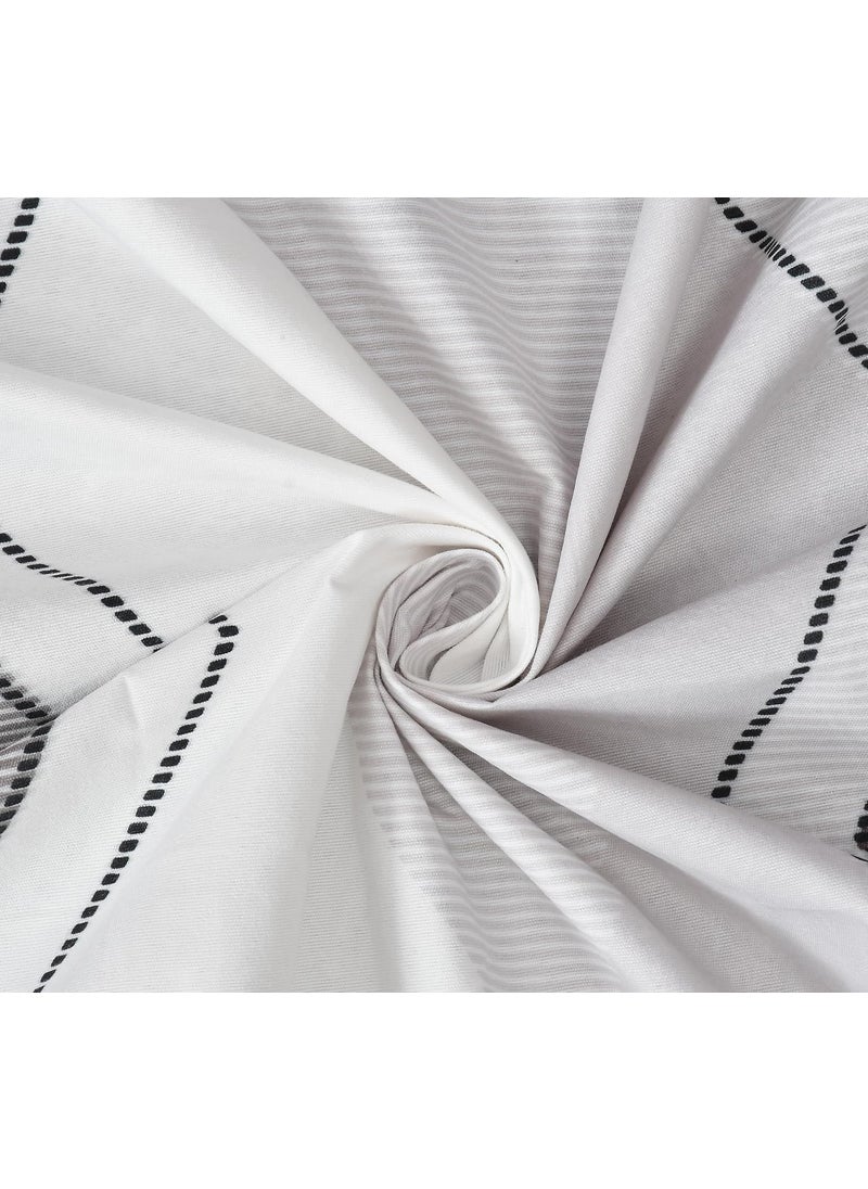 Generic Cotton Feel Glace Cotton All Around Elastic Fitted Bedsheets King Size 350 TC Premium Super Soft Fitted Bedsheet King Size for Double Bed Fits Up to 8 to 10 Inches 78 x 72 Inch  - Image 5