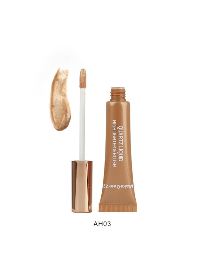 Makeover 22 MakeOver22 Quartz Liquid Highlighter & Blush-Glod Quartz AH03 - Image 1