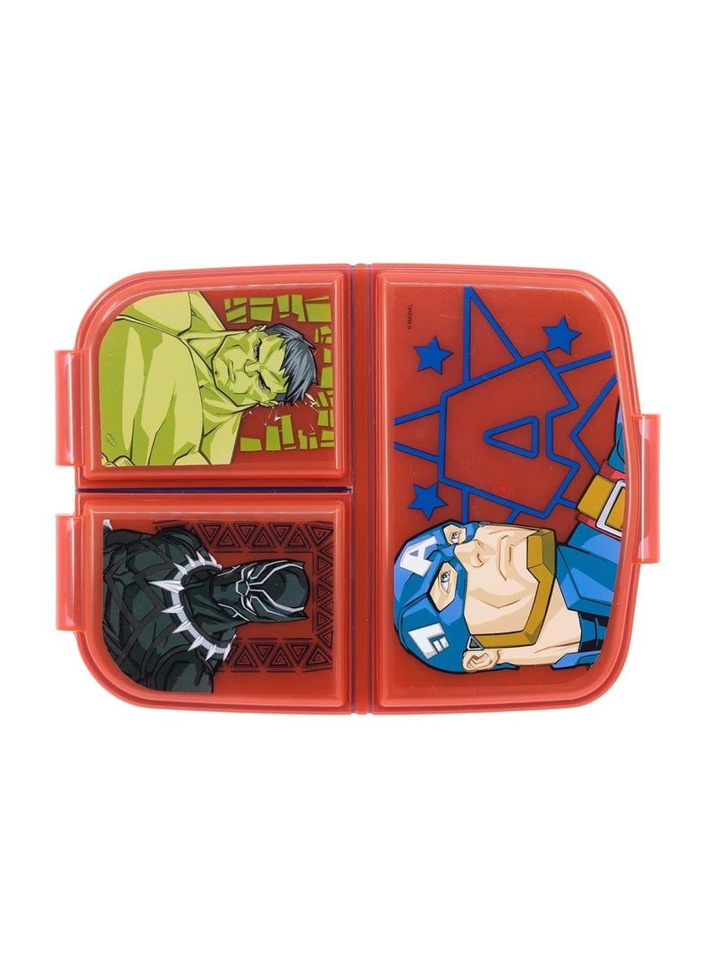 STOR STOR Multi Compartment Snack Box Avengers Invincible Force 16.3cm X 12.6cm X 6cm  - Image 3
