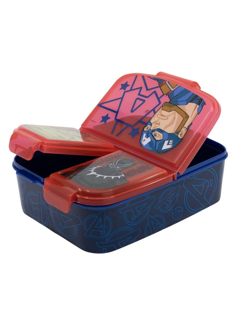 STOR STOR Multi Compartment Snack Box Avengers Invincible Force 16.3cm X 12.6cm X 6cm  - Image 2