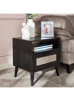 Nordic Rattan End Table