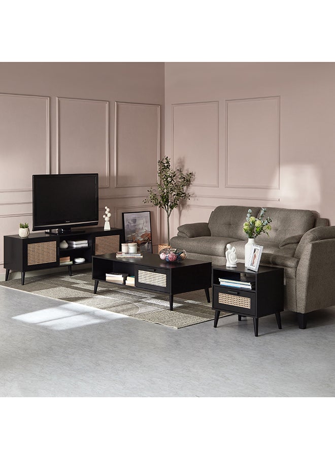 Home Box - Nordic Rattan End Table - Image 1