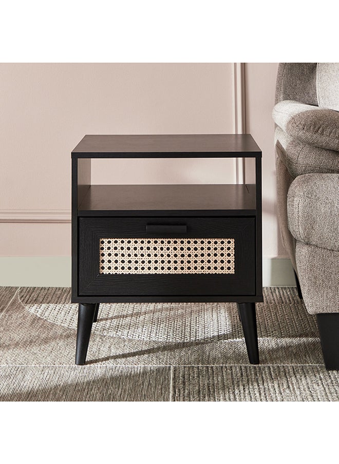 Home Box - Nordic Rattan End Table - Image 1
