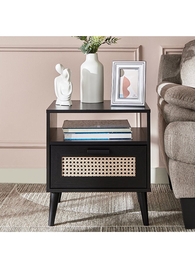 Home Box - Nordic Rattan End Table - Image 1